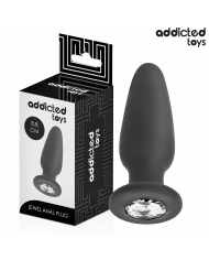 ADDICTED TOYS PLUG ANAL CON JOYA SILICONA TALLA S 88 CM
