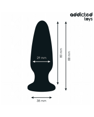 ADDICTED TOYS PLUG ANAL CON JOYA SILICONA TALLA S 88 CM