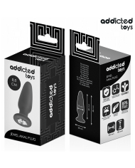ADDICTED TOYS PLUG ANAL CON JOYA SILICONA TALLA S 88 CM