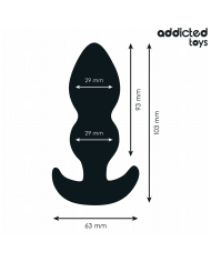 ADDICTED TOYS PLUG ANAL SILICONA TALLA S 103 CM