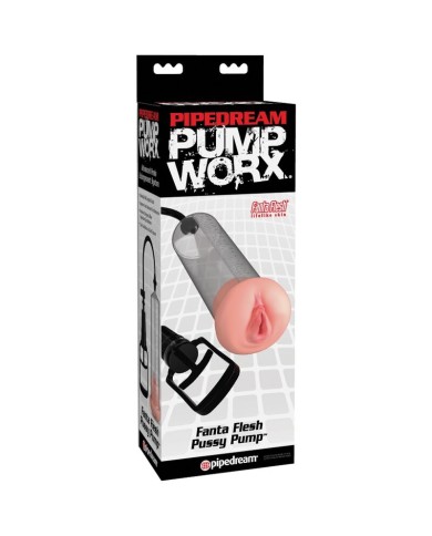 PUMP WORX BOMBA DE ERECCION CON VAGINA