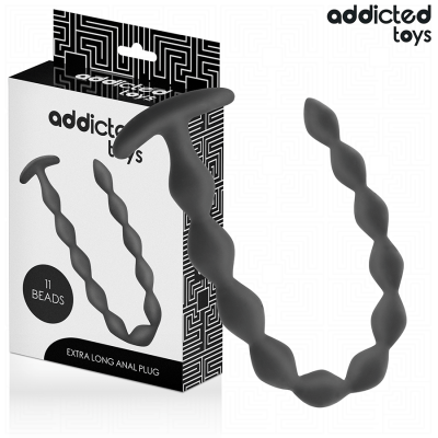 ADDICTED TOYS ROSARIO ANAL 27 CM EXTRA LARGO SILICONA