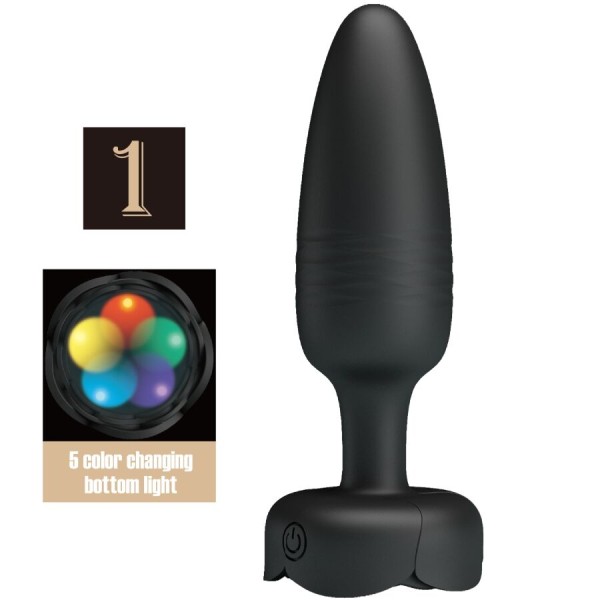 PRETTY LOVE TARION PLUG ANAL CON LUZ LED 125 CM