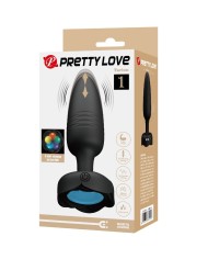 PRETTY LOVE TARION PLUG ANAL CON LUZ LED 125 CM