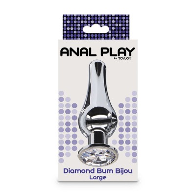 TOYJOY ANAL PLAY DIAMANTE BUM BIJOU PLUG ANAL GRANDE