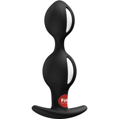 FUN FACTORY B BALLS DUO PLUG ANAL NEGRO