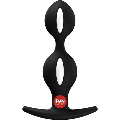 FUN FACTORY B BALLS DUO PLUG ANAL NEGRO