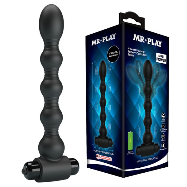 MR PLAY MASAJEADOR PLUG ANAL CON VIBRACION