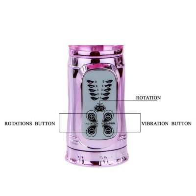 BAILE THROBBING BUNNY ROTADOR RAMPANTE ROSA