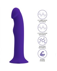 PRETTY LOVE MURRAY YOUTH DILDO VIBRADOR RECARGABLE VIOLETA