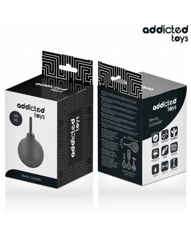 ADDICTED TOYS LIMPIADOR ANAL DE VIAJE TALLA M 160 ML ADDICTED TOYS LIMPIADOR ANAL DE VIAJE TALLA M 160 ML