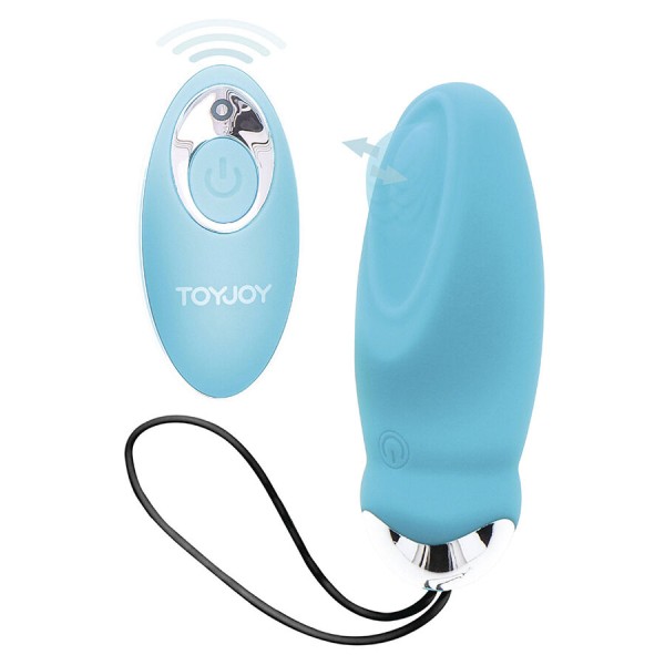 TOYJOY HAPPINESS IM SO EGGCITED VIBRADOR CON CONTROL REMOTO AZUL