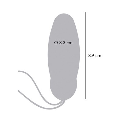 TOYJOY HAPPINESS IM SO EGGCITED VIBRADOR CON CONTROL REMOTO AZUL