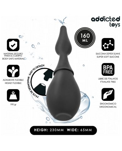 ADDICTED TOYS LIMPIADOR DE VIAJE SILICONA MODELO 1 ADDICTED TOYS LIMPIADOR DE VIAJE SILICONA MODELO 1