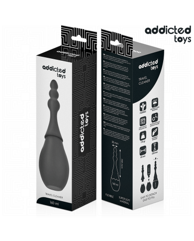 ADDICTED TOYS LIMPIADOR DE VIAJE SILICONA MODELO 4