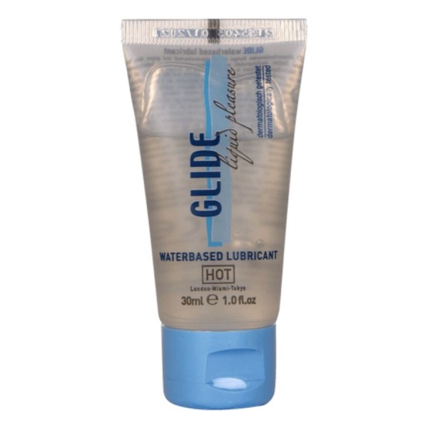 HOT GLIDE LIQUID PLEASURE LUBRICANTE BASE AGUA 30 ML