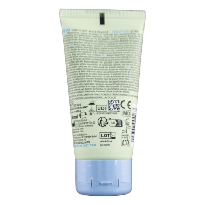 HOT BIO LUBRICANT LUBRICANTE BIO BASE AGUA SENSIBLE 50 ML