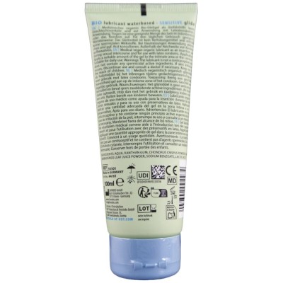 HOT BIO LUBRICANT LUBRICANTE BIO BASE AGUA SENSIBLE 100 ML