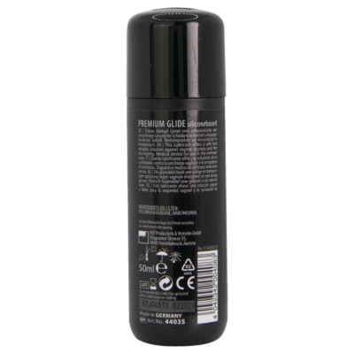 HOT PREMIUM SILICONE GLIDE LUBRICANTE BASE SILICONA 50 ML