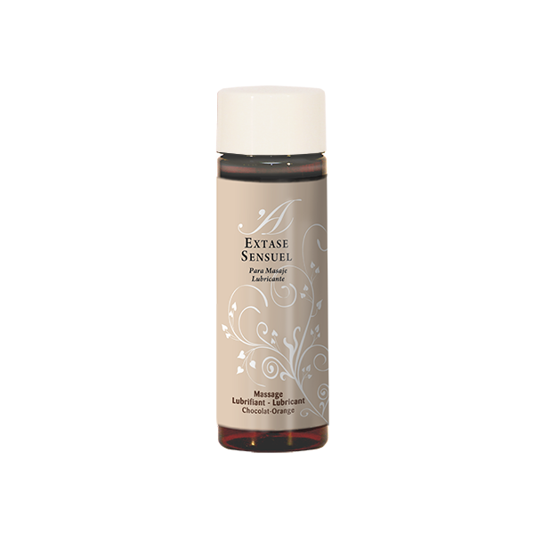 EXTASE SENSUAL LUBRICANTE CHOCOLATE NARANJA 100 ML