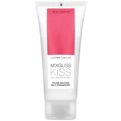 MIXGLISS LUBRICANTE BASE AGUA SABOR A FRESA 70 ML