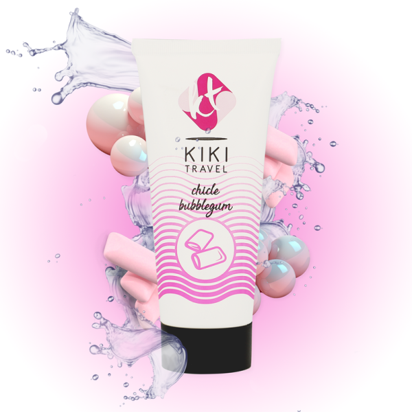 KIKI TRAVEL LUBRICANTE SABOR A CHICLE 50 ML
