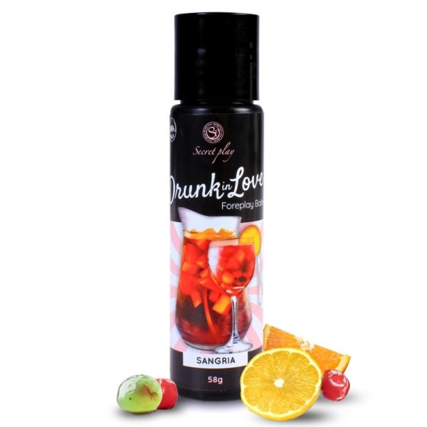 SECRETPLAY LUBRICANTE DRUNK IN LOVE SANGRIA 60 ML