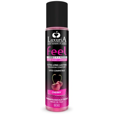 INTIMATELINE LUXURIA FEEL LUBRICANTE BASE AGUA CEREZA 60 ML