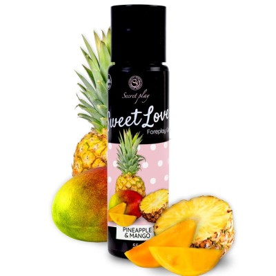 SECRETPLAY MANGO PINEAPPLE GEL SWEET LOVE 60 ML