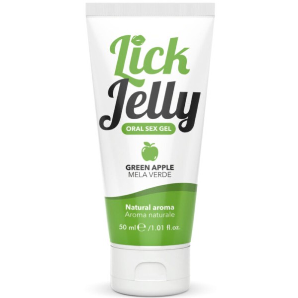 INTIMATELINE LICK JELLY LUBRICANTE MANZANA VERDE 50 ML
