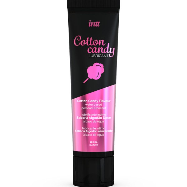INTT LUBRICANTS LUBRICANTE INTIMO BASE AGUA DELICIOSO SABOR A ALGODON DULCE
