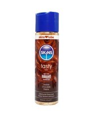 SKINS TASTY LUBRICANTE BASE DE AGUA DOBLE CHOCOLATE 130 ML