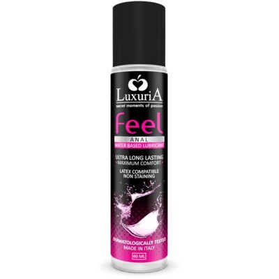 INTIMATELINE LUXURIA FEEL LUBRICANTE BASE AGUA ANAL 60 ML