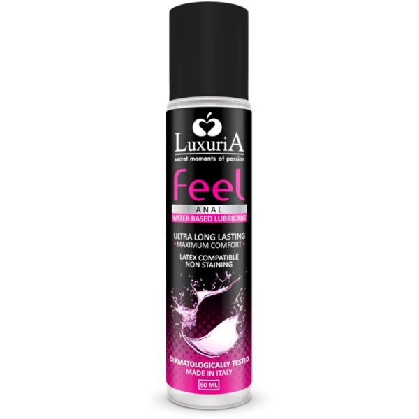 INTIMATELINE LUXURIA FEEL LUBRICANTE BASE AGUA ANAL 60 ML