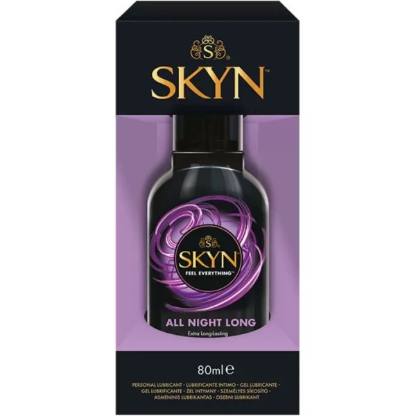 SKYN LUBRICANTE ALL NIGHT LONG BASE DE SILICONA 80 ML