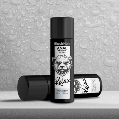 BLACK HOLE ANAL RELAXING CON JOJOBA BASE SILICONA 30 ML