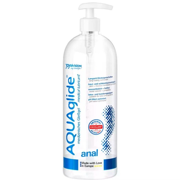 JOYDIVISION AQUAGLIDE LUBRICANTE ANAL 1 LITRO