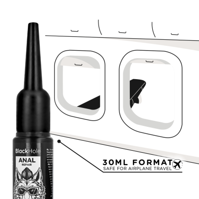 BLACK HOLE APLICADOR DE LUBRICANTE ANAL TALLA S 30 ML