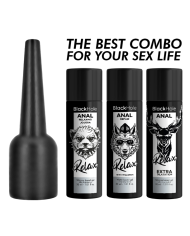 BLACK HOLE APLICADOR DE LUBRICANTE ANAL TALLA S 30 ML