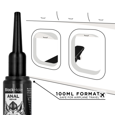 BLACK HOLE APLICADOR DE LUBRICANTE ANAL TALLA L 100 ML