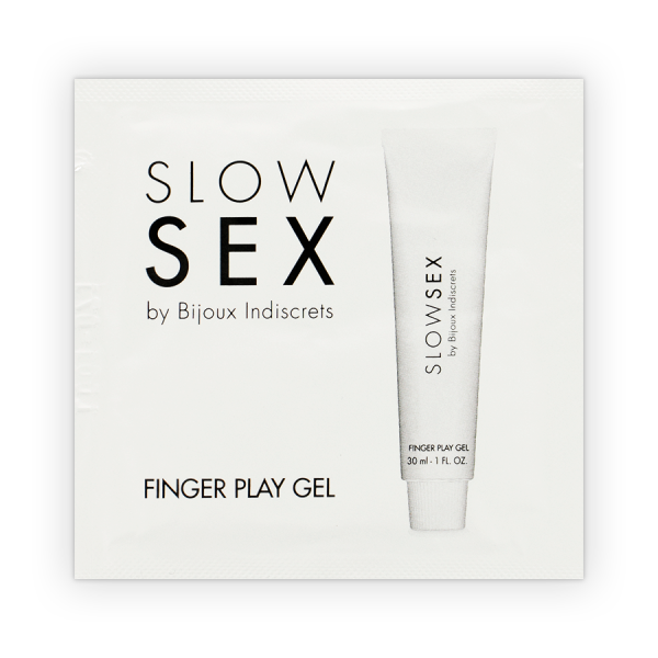 BIJOUX SLOW SEX GEL DE MASAJE CON DEDOS FINGER PLAY MONODOSIS
