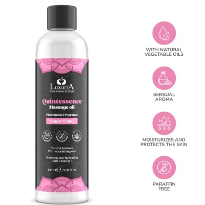 INTIMATELINE LUXURIA ACEITE DE MASAJES NUBE DE AZUCAR 150 ML