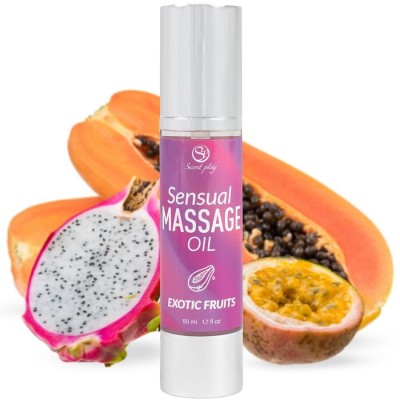 SECRETPLAY ACEITE DE MASAJE FRUTAS EXOTICAS