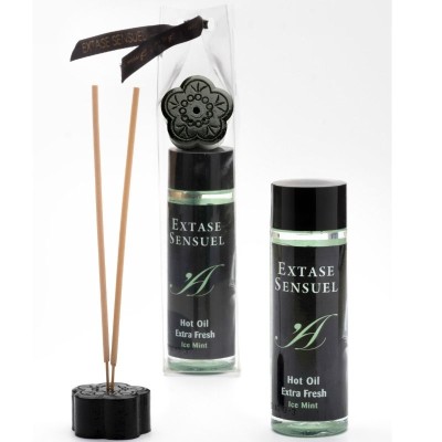EXTASE SENSUAL ACEITE MASAJE EFECTO EXTRA FRESH HIELO 100 ML