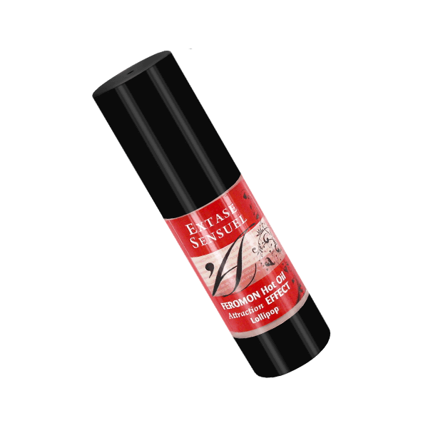 EXTASE SENSUAL ACEITE MASAJE EFECTO CALOR CON FEROMONAS PIRULETA 30 ML