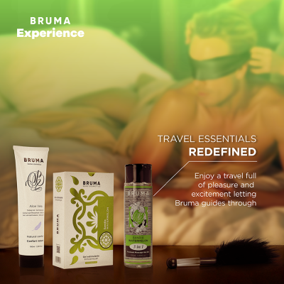 BRUMA XPERIENCE KIT TENTACION DULCE SANDIA CON POTENCIADOR DE ORGASMOS