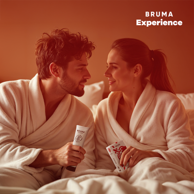 BRUMA XPERIENCE KIT TENTACION DULCE FRESA CON POTENCIADOR DE ORGASMOS