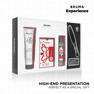 BRUMA XPERIENCE KIT TENTACION DULCE FRESA VIBRO ORGASMICA