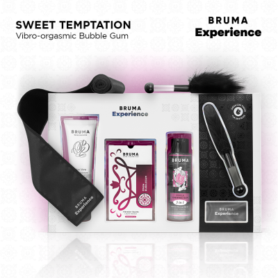 BRUMA XPERIENCE KIT TENTACION DULCE CHICLE VIBRO ORGASMICA