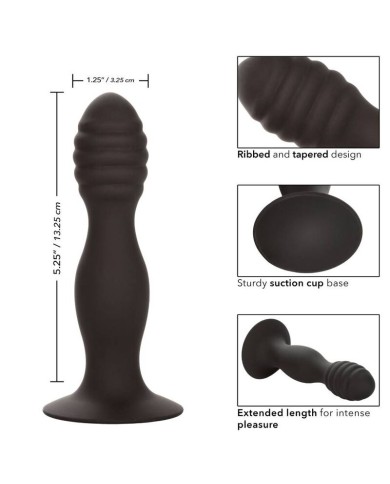 CALEXOTICS RIBBED ANAL STUD CALEXOTICS RIBBED ANAL STUD